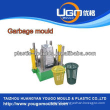 Industry plastic garbage bin mould Injection mould, plastic garbage basket mould